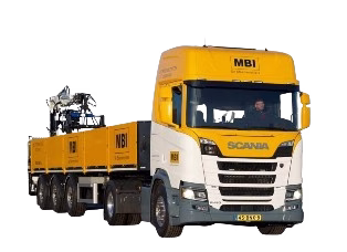 levering vrachtwagen