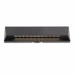In-lite Wedge Slim wandlamp met zichtbare ledstrip, schuin vooraanzicht