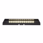 In-lite Wedge Slim met ledstrip van bovenaf op witte achtergrond