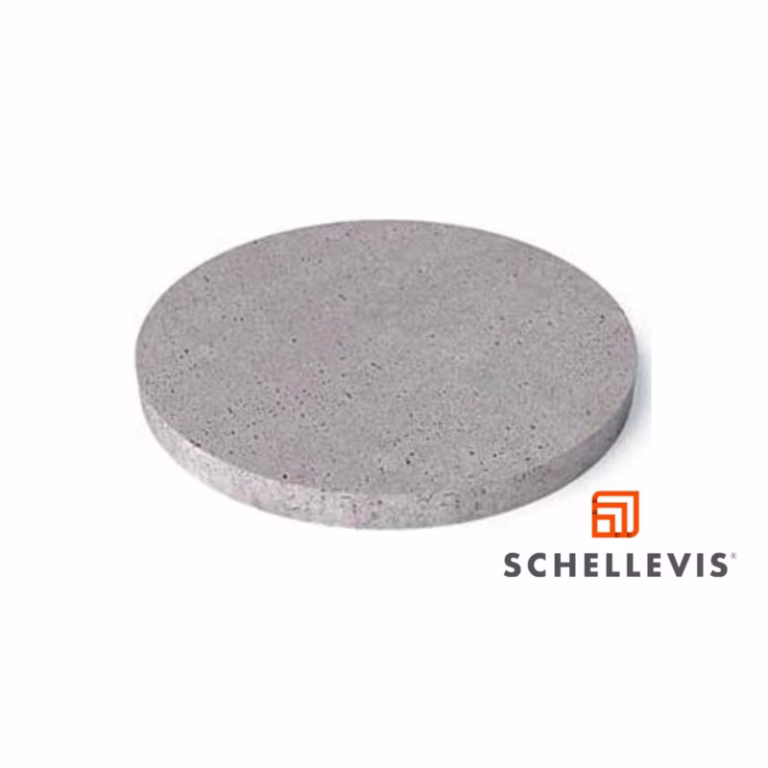 Schellevis Oud Hollandse Tegel Rond Ø 60 x 7 grijs