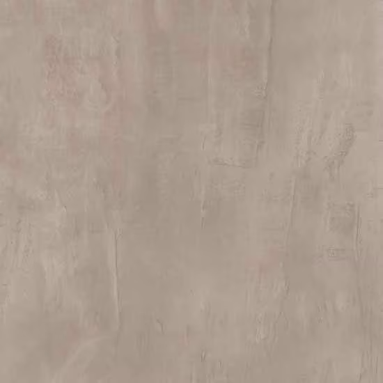 Taupe betonlook tegel Piet Boon Outdoor 90x90 met zachte wolkenstructuur op witte achtergrond