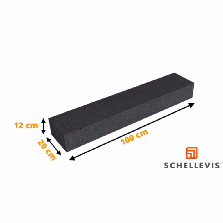 Schellevis Stapelelement Carbon 100x20x12