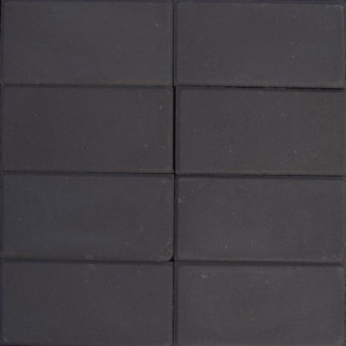 Betontegel 15x30x4.5 zwart KOMO