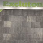 Excluton Terrassteen+ 20x30x4 grijs/zwart
