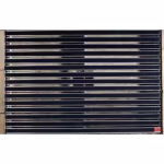 ACO Schoonlopermat rubberstroken 75×50