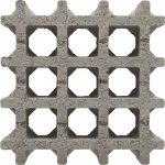 Aqua drain tegel 30x30x8 cm gris