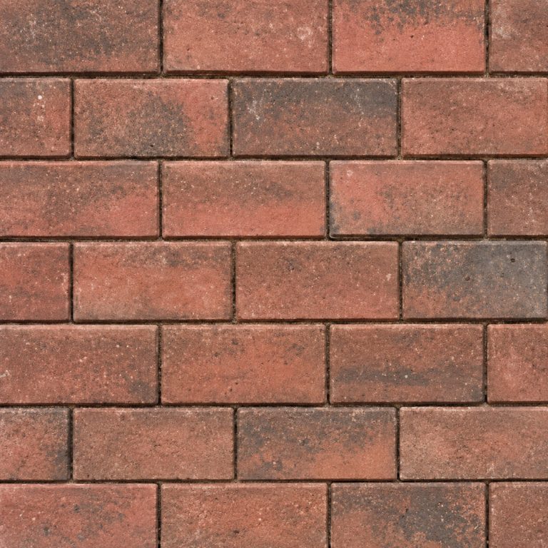 BSS 8 cm KOMO rood genuanceerd met deklaag