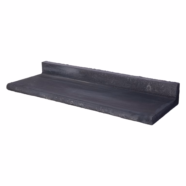 Dirksen Bastrede L-element 120x42x15 Zwart
