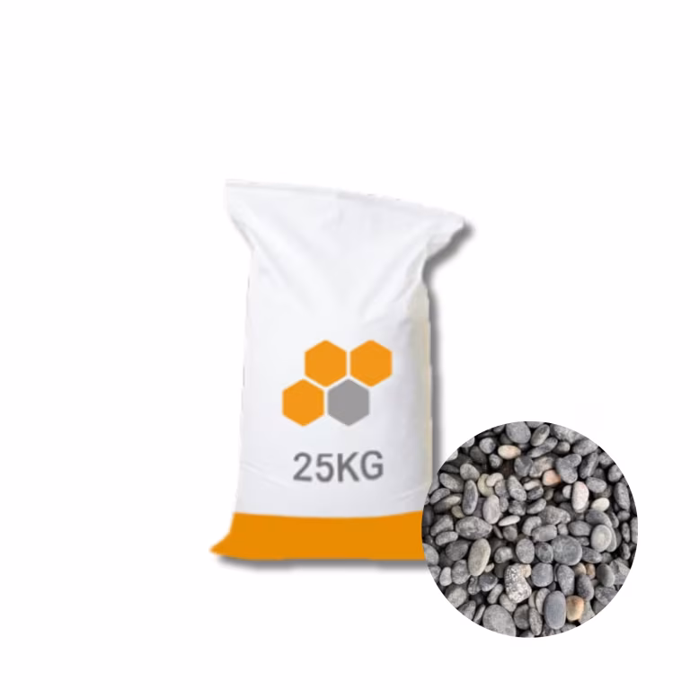 Beach pebbles 8-16 mm Black zakgoed