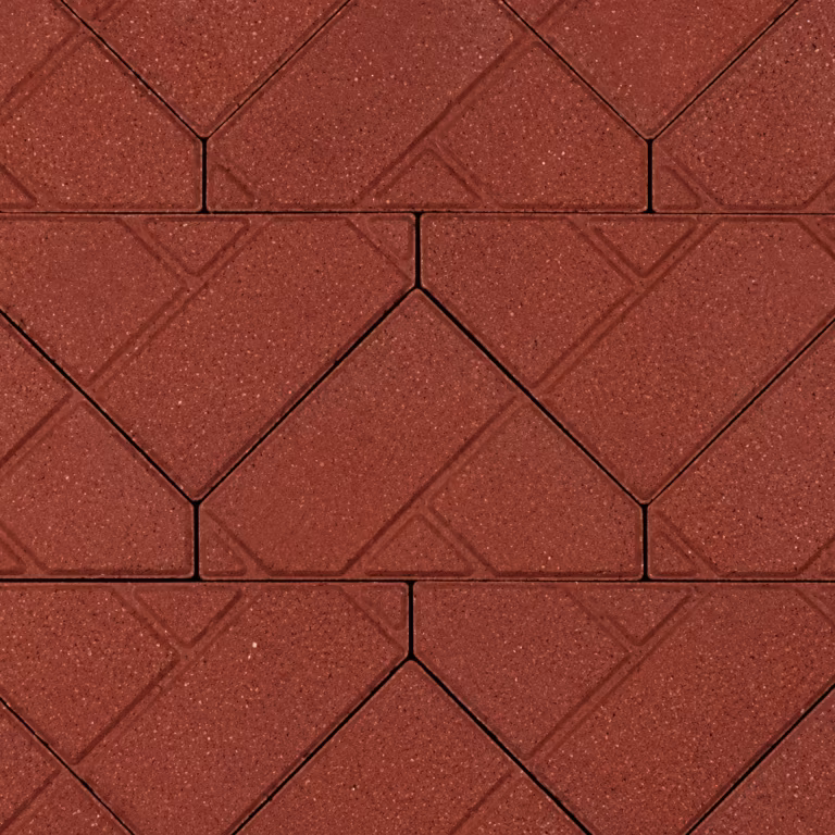 Bisschopsmuts 8 cm rood BSM