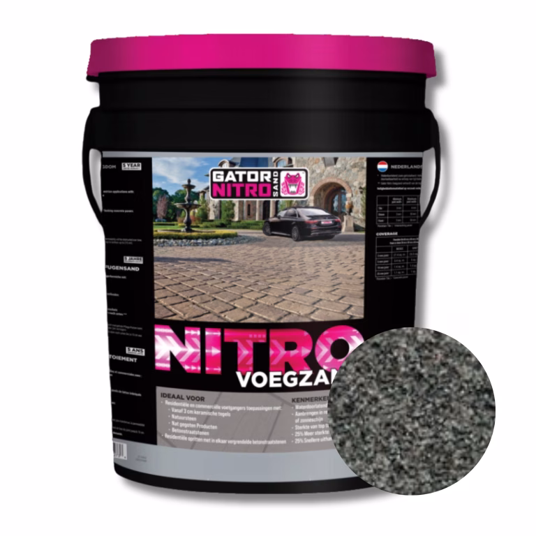 Gator Nitro voegzand Zilvergrijs