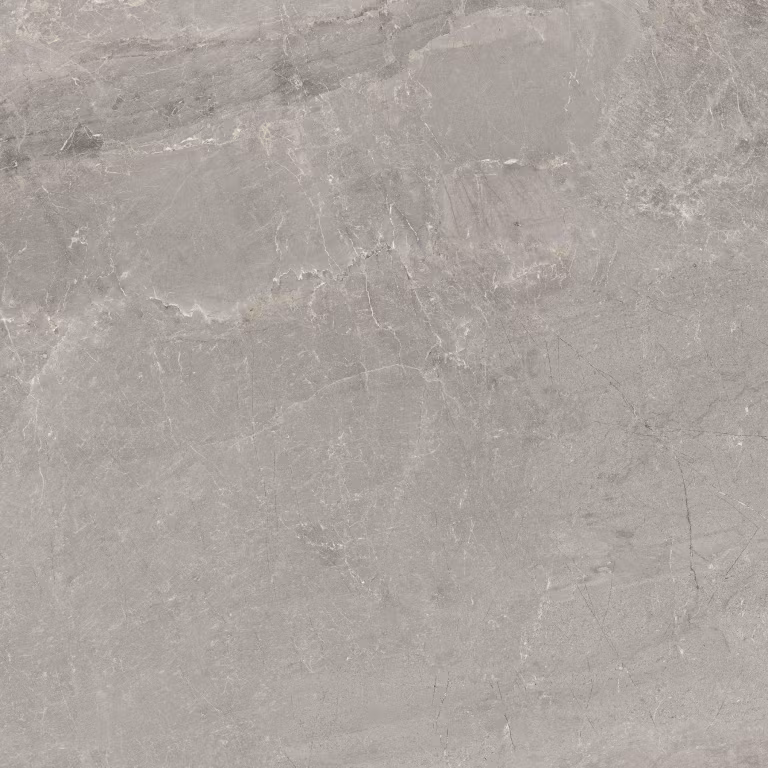 GeoCeramica 100x100 Tempo Ash Matt keramische tegel in grijs met marmerachtige aders