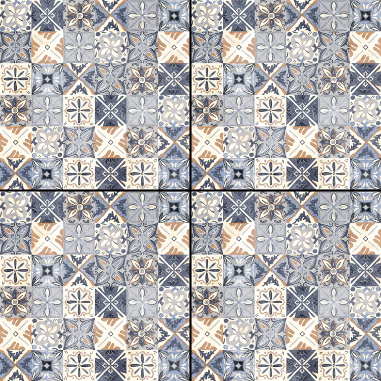 GeoCeramica 60×60 Due Decora Multicolor