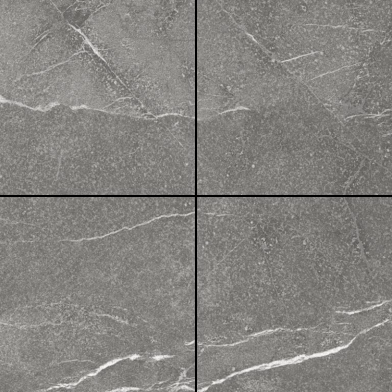 GeoCeramica 60×60 Imola The Rock Dark Grey