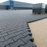 H-Profielstenen 8 cm Antraciet zonder facet