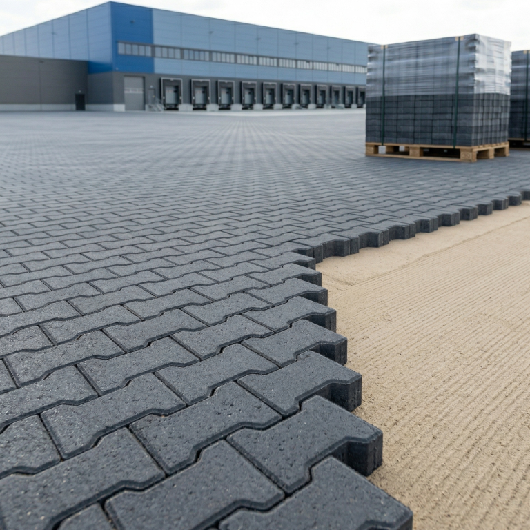 H-Profielstenen 8 cm Antraciet zonder facet