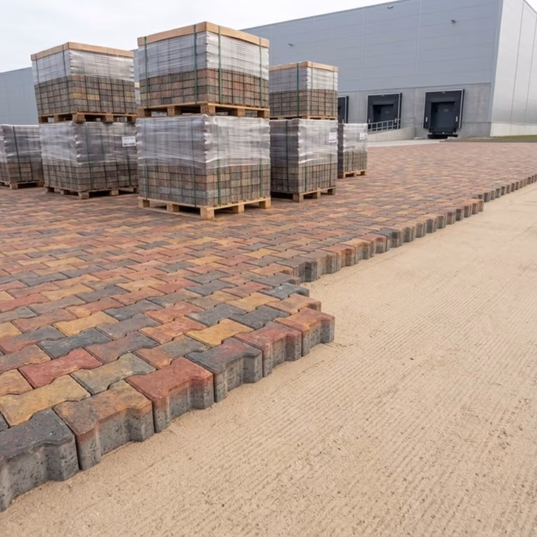 H-Profielstenen 8 cm Bont zonder facet
