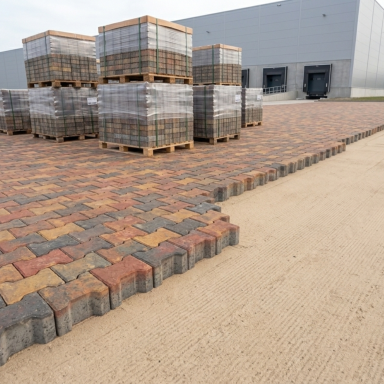 H-Profielstenen 8 cm Bont zonder facet