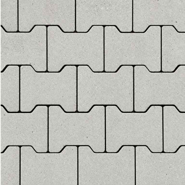 H-Profielstenen 8 cm Grijs zonder facet