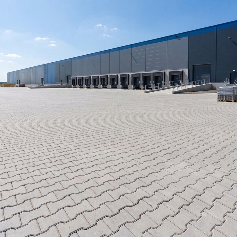 H-Profielstenen 8 cm Grijs zonder facet