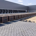 H Profielstenen 8 cm antraciet met facet