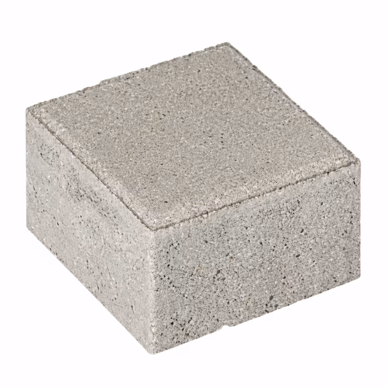 Halve betonklinker 8 cm grijs