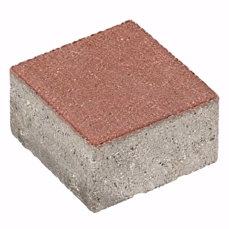 Halve betonklinker 8 cm rood