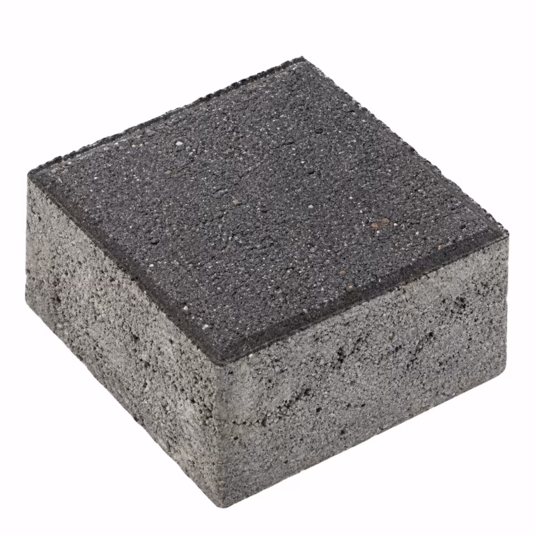Halve betonklinker 8 cm zwart