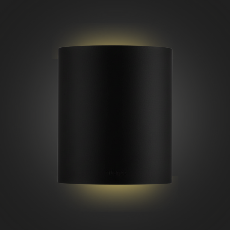 In Lite Halo Up-Down 12V Black