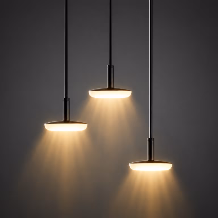 In lite Sway Pendant Triple Black 100-230V