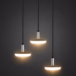 In lite Sway Pendant Triple Pearl Grey 100-230V