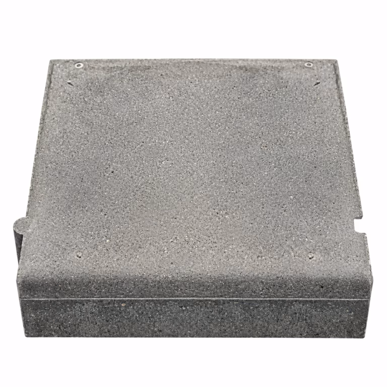Inritband 10/20x45x50cm midden grijs