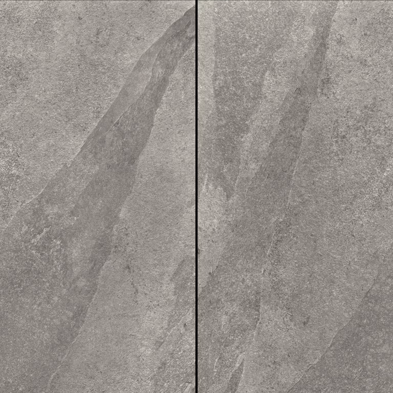 Kera Twice 45x90 Slate Argento