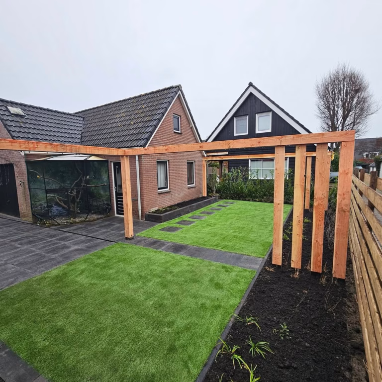 Kunstgras Non Directional Diamond + 60 mm Gras van de Buren (2)