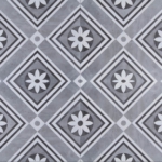 GeoCeramica 60×60 Concreet Flower tegel