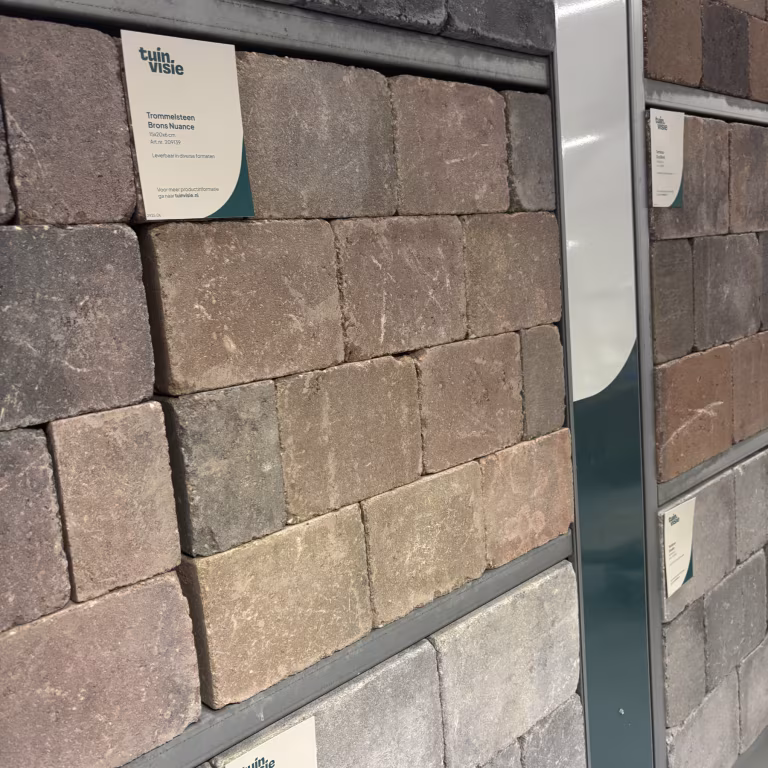 Metro Trommelsteen Brons Nuance 15x20