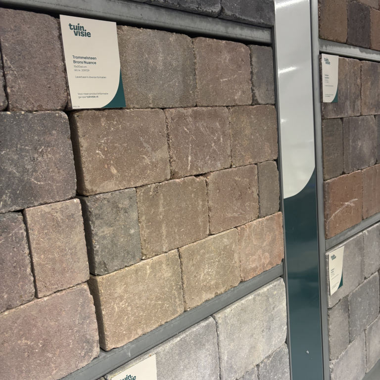 Metro Trommelsteen Brons Nuance 15x20