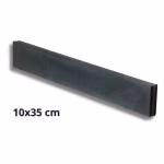Opsluitband Zwart_Antraciet 10x35x100 cm