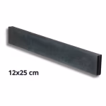 Opsluitband Zwart_Antraciet 12x25x100 cm