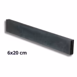 Opsluitband Zwart_Antraciet 6x20x100 cm