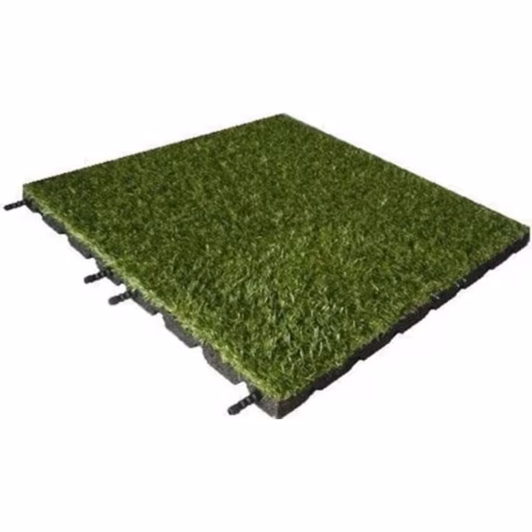 Rubber kunstgras tegel dakterras