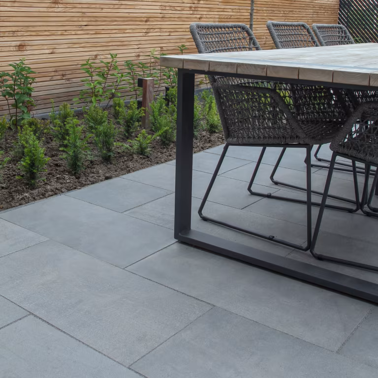 Solido Ceramica Cemento Black 40x80x3 keramiek