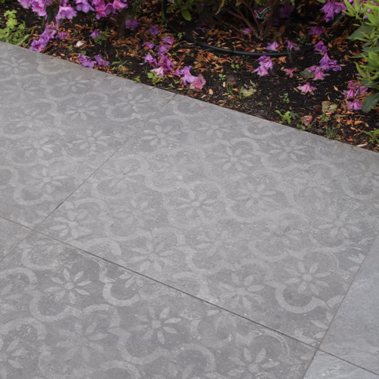 Solido Ceramica Disegno Antracite Decor 90x90x3 keramiek