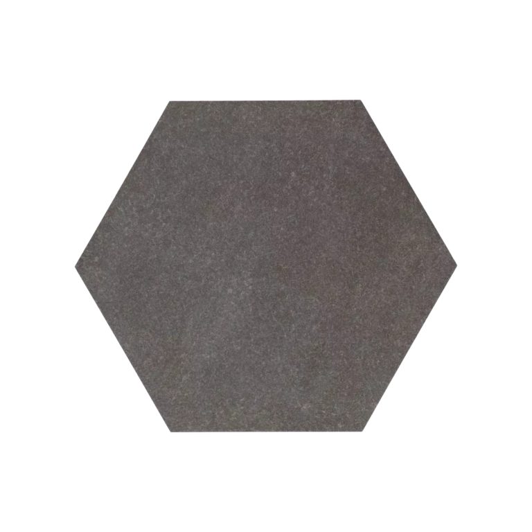 Staptegel Hexagon Basalto 2 cm Keramisch