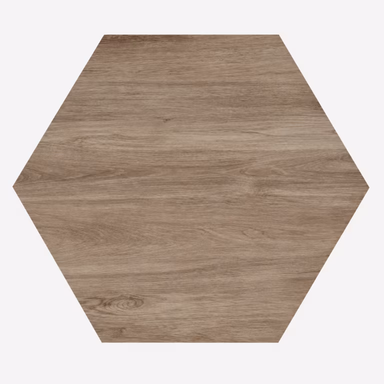 Staptegel Hexagon Foresta Chiaro 2 cm Keramisch