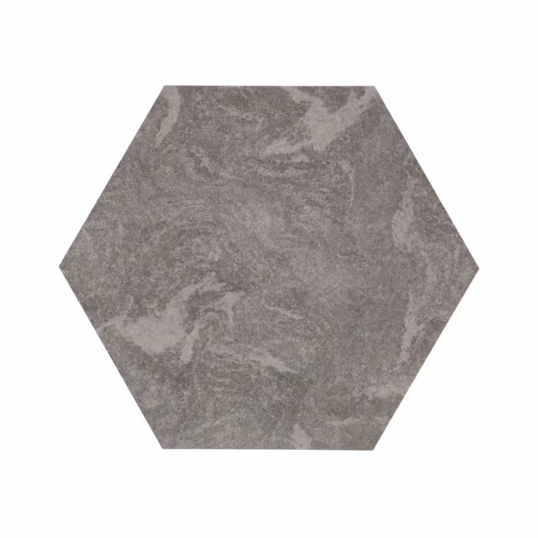 Staptegel Hexagon Grigioni 2 cm Keramisch