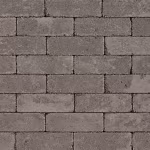 Stonique trommel dikformaat 6 cm Mangaan