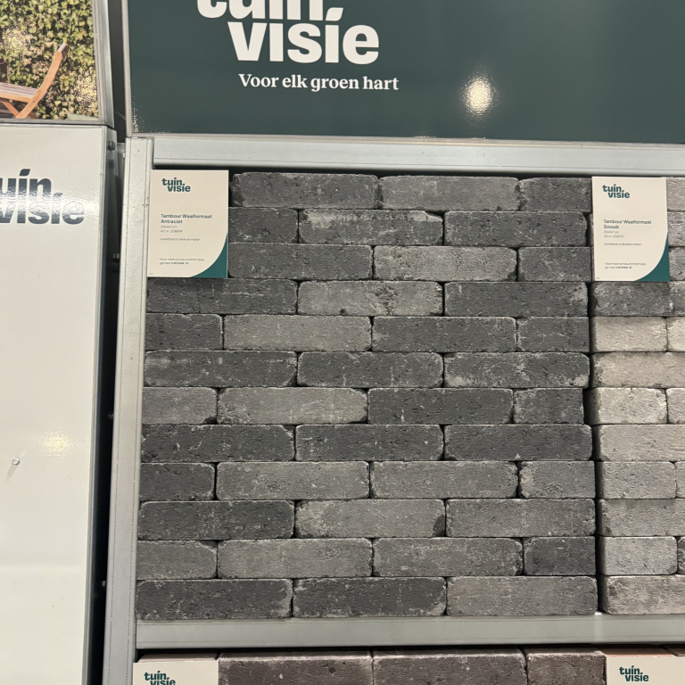 Tambour Waalformaat Antraciet