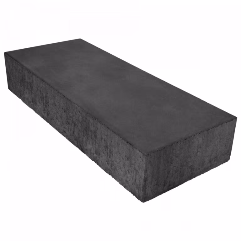 Traptrede massief 100x40x18 Antraciet