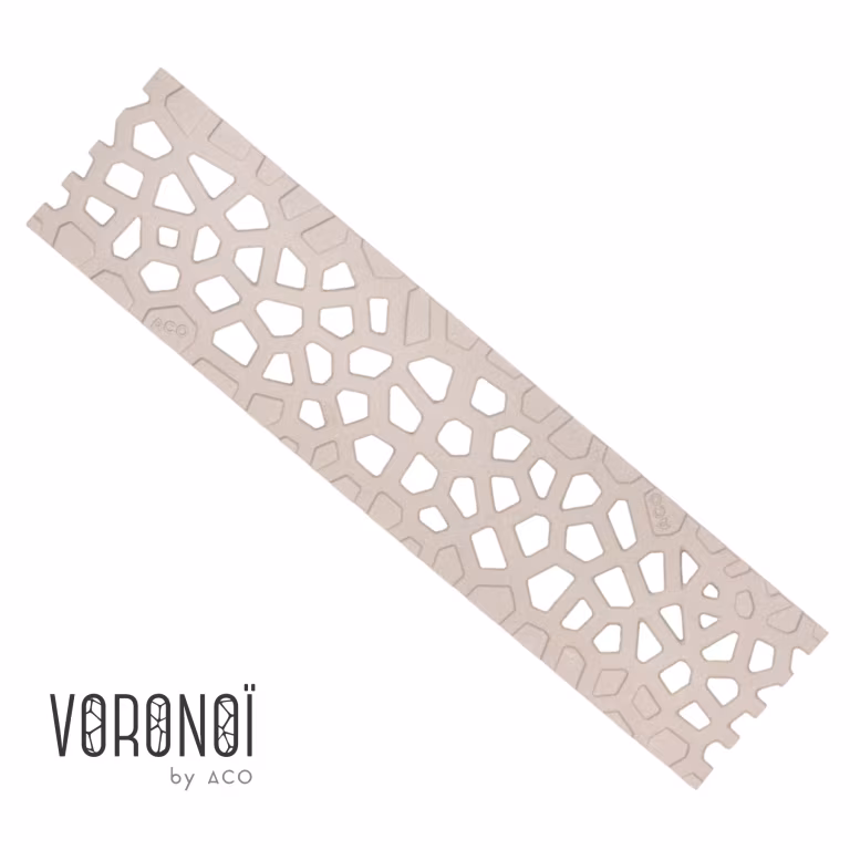 ACO sleufrooster Gietijzer Voronoi Citrine 50 cm